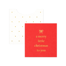 Merry Christmas - Mini Enclosure Card