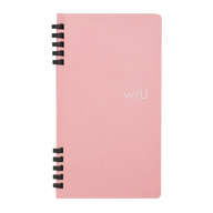 w/U A5 Slim Notebook pink
