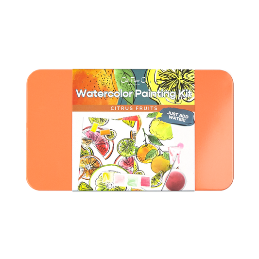 Citrus Fruits Watercolor Painting Kit