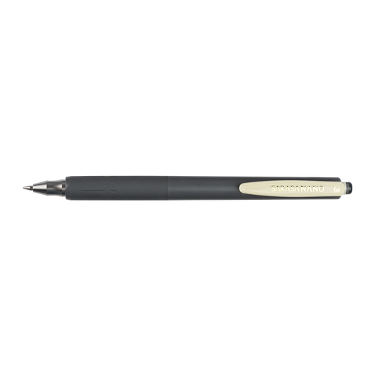 Zebra Sarasa Nano Vintage Gel Pen dark grey