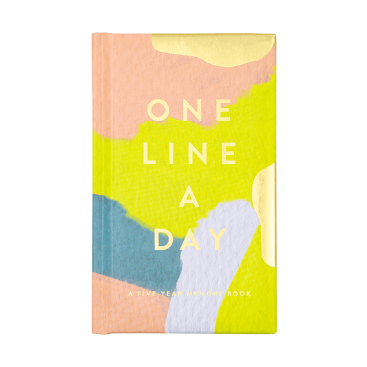 Modern One Line A Day-A 5 Year Memory Book