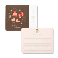 Merry Memories Activity Cards front and back