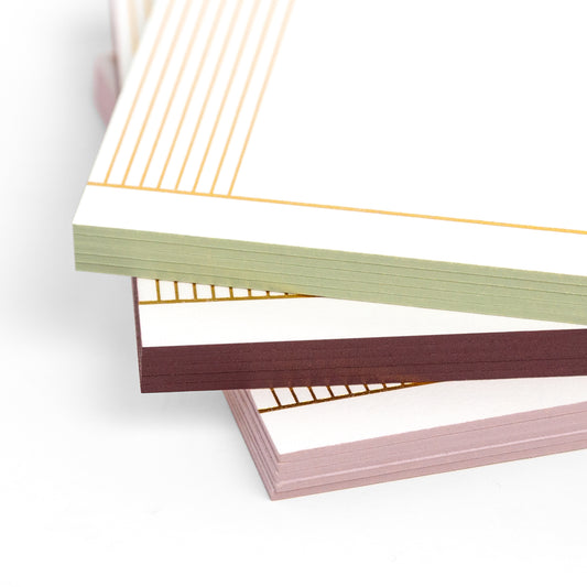 Edge Painted Note Boards - Curve