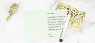 Golden Citrus Field - Blank Card Set lifestyle