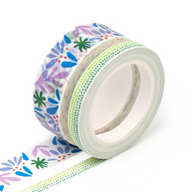 washi tape modern floral