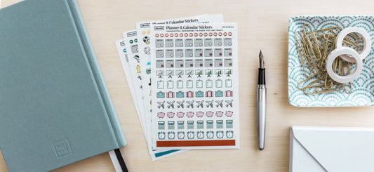 Period Tracking Planner Stickers / Appointments Reminder Stickers/ DIY  Calendar Stickers / Bullet Journaling / Bujo / Essential Productivity  Stickers 