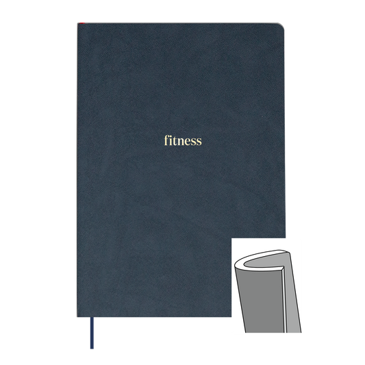 Ink+Volt Fitness Planner navy