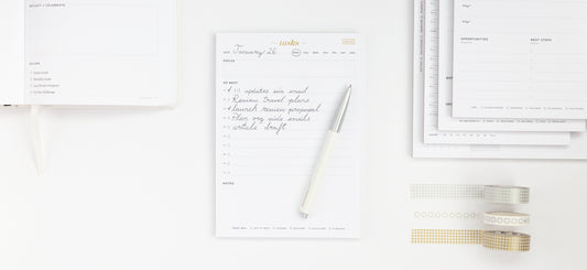Ink+Volt Daily Task Pad lifestyle