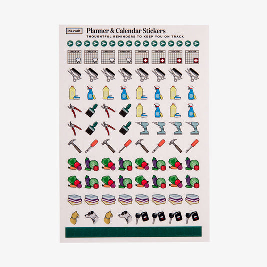 Planner Stickers for Adults - 31 Sheets/1748 pcs - Calendar