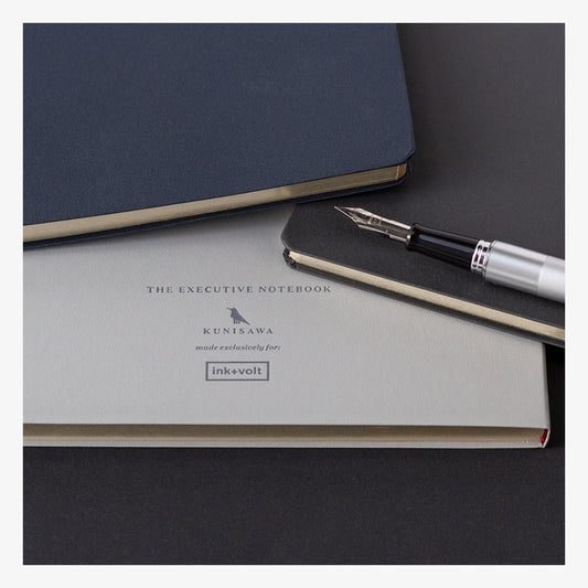 The Executive Notebook logo detail