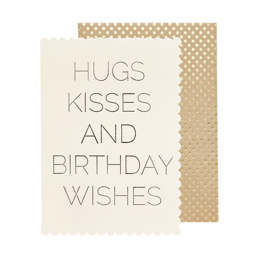 Hugs & Kisses - Birthday Card Set