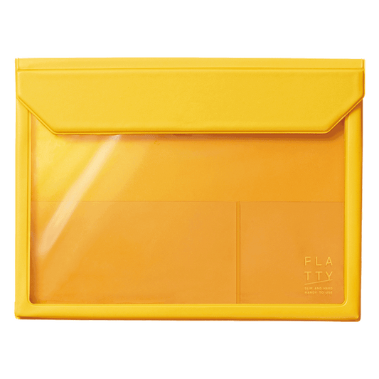 clear file case yellow