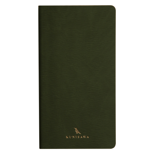 Kunisawa Flex Note - Softcover Noteboook moss