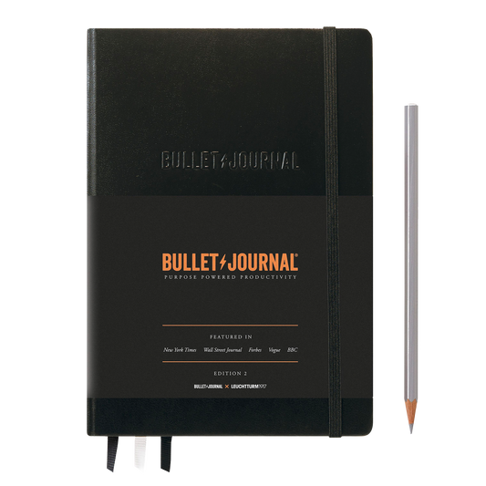Luxury Notebook Dotted Grid 100 GSM Hardback Bullet Journal 190 Pages Office
