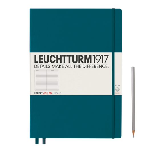 Leuchtturm1917 Master Slim Hardcover Notebook lined
