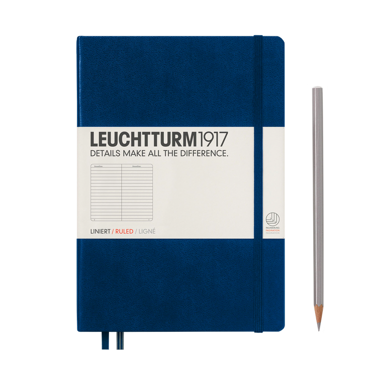 Leuchtturm1917 A5 Medium Hardcover Notebook Ink+Volt