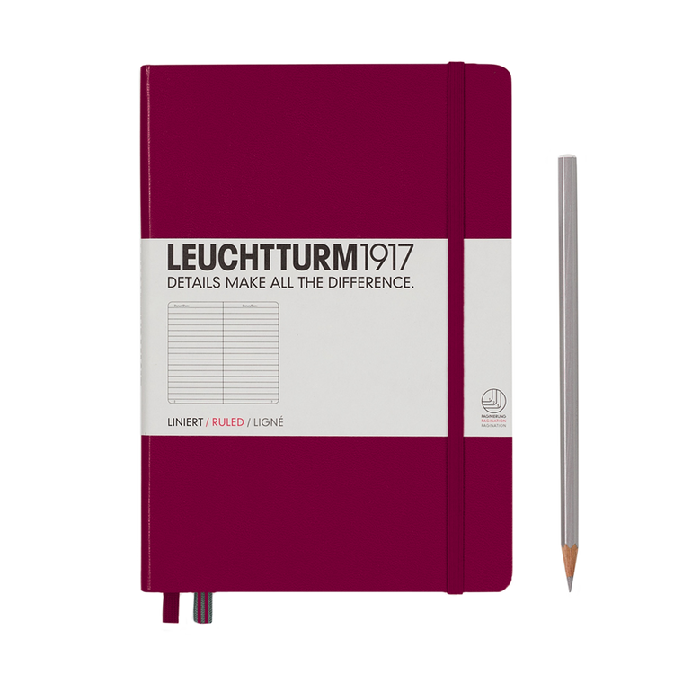 Leuchtturm1917 A5 Medium Hardcover Notebook Ink+Volt