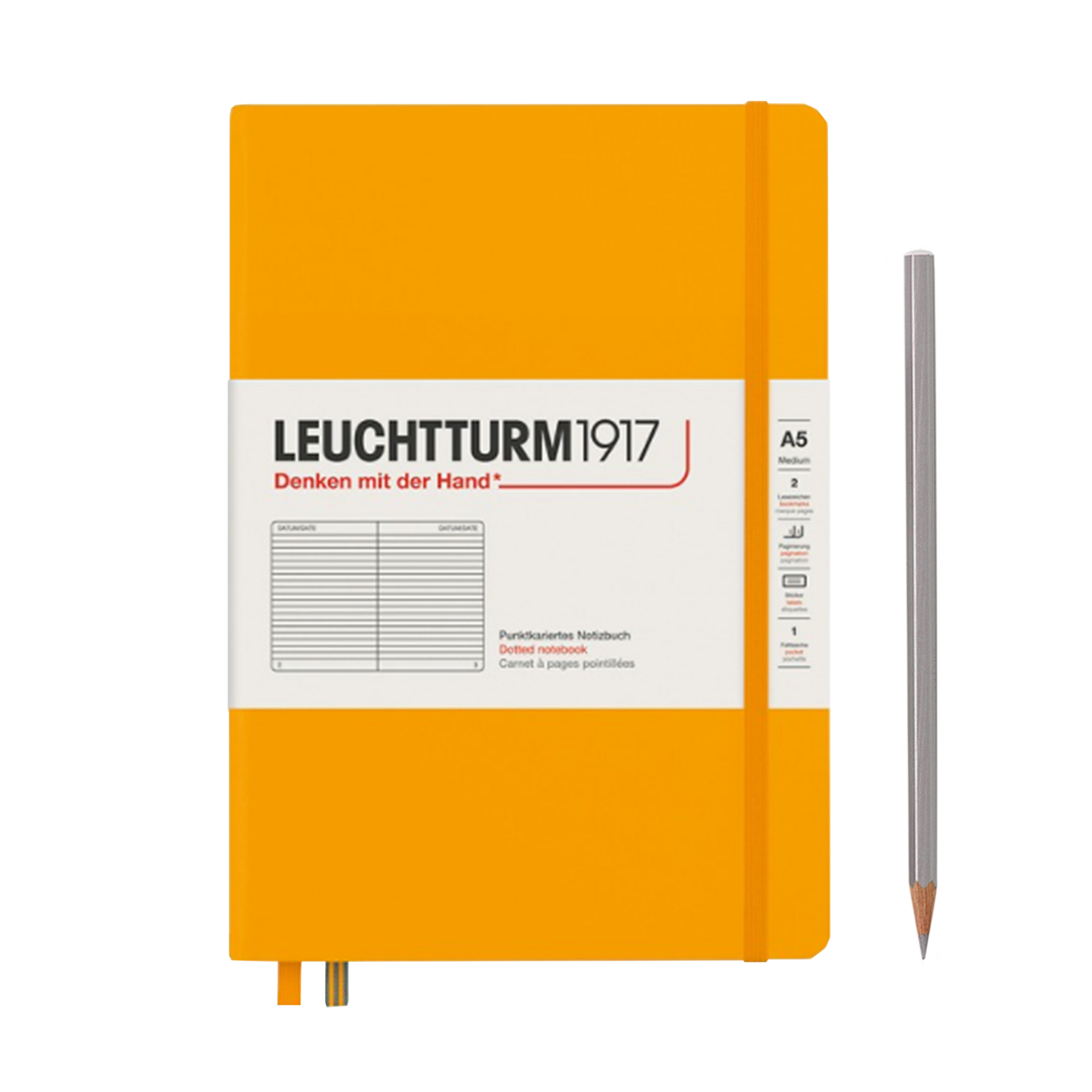 Leuchtturm1917 A5 Medium Hardcover Notebook Inkvolt