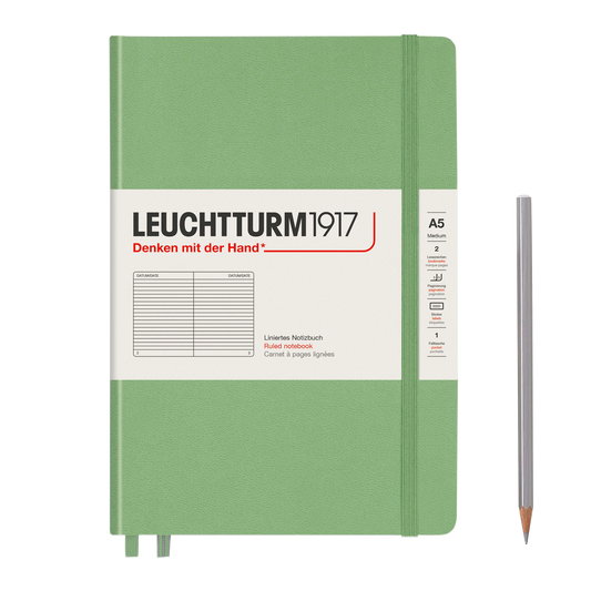 Leuchtturm1917 Composition B5 Softcover Notebook sage lined