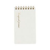 Logical Prime Ring Notebook- Blank A7
