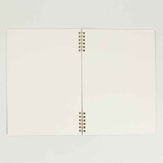 Japanese Logical Prime Ring Notebook in Plain White Japanese Logical Prime Ring Notebook in Plain White