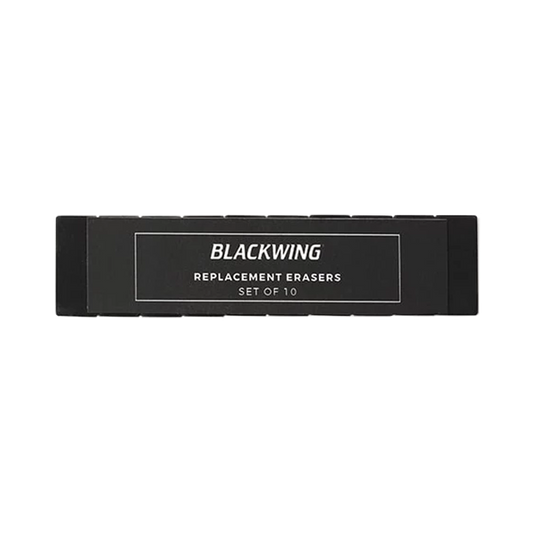 Palomino Blackwing Replacement Erasers set of 10 black