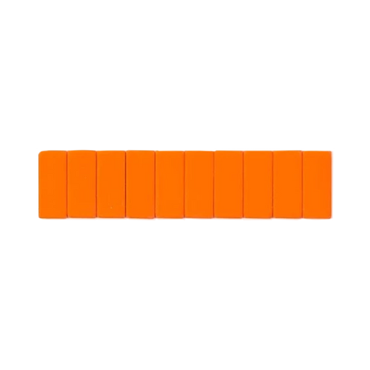 Palomino Blackwing Replacement Erasers set of 10 orange