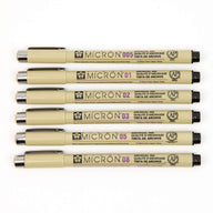 Pigma Micron Black 6pk