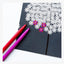 Le Pen Flex Jewel 6-pack Ink+Volt coloring book