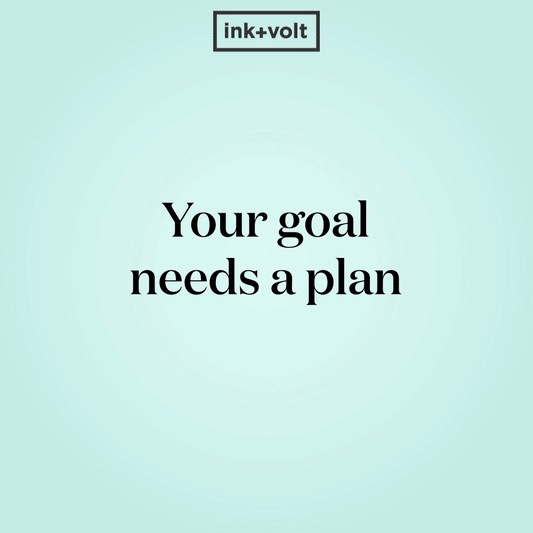 Ink+Volt Goal Planning Pad