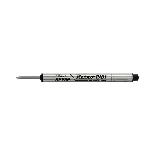 Retro Tornado Rollerball Ink Refills black