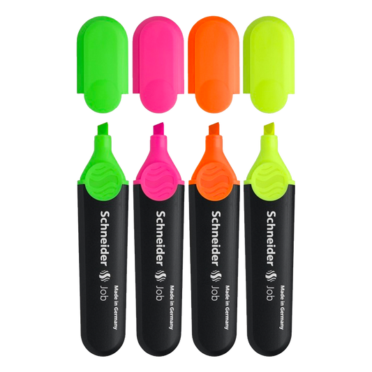 Schneider Job Highlighters 4-Pack