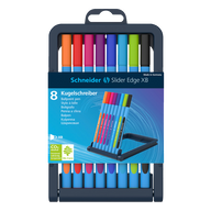 Schneider Slider Edge XB Ballpoint Pen Assorted Color 8-Pack packaging