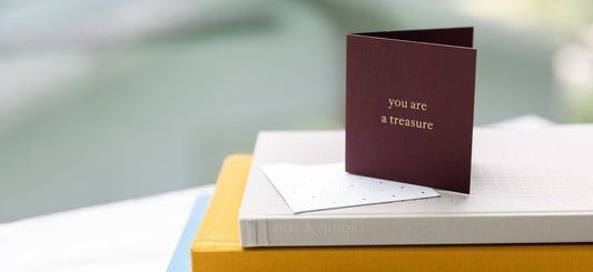 Smitten On Paper Treasure Mini Enclosure Card lifestyle