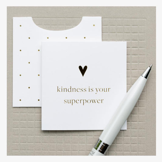 Smitten On Paper Kindness Mini Enclosure Card