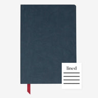 Ink+Volt Softcover Notebook navy lined