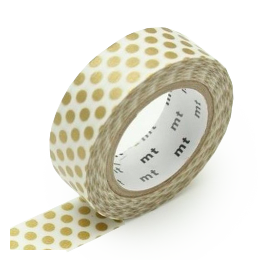 Washi Tape - Miscellaneous dot gold