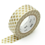 Washi Tape - Miscellaneous dot gold