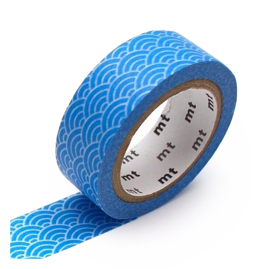 Baby Blue Washi Tape MT Vibrant Solid Japanese