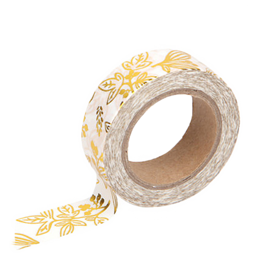 Washi tape gold bamboo