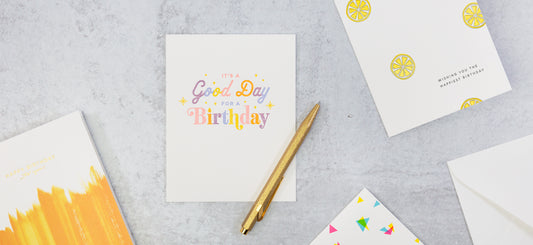 Birthday Card Set - Brights lifestyle