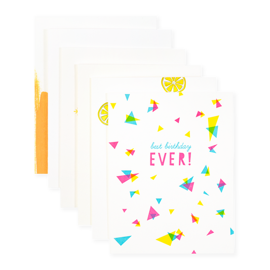 Birthday Card Set - Bright & Bold