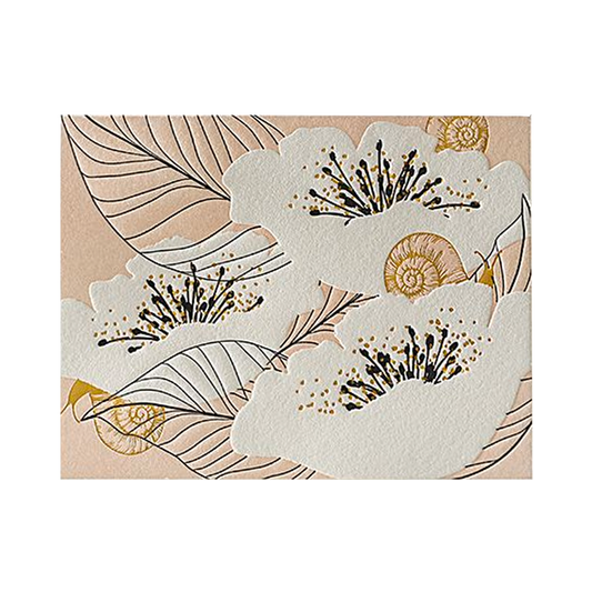 Floral Escargot - Thank You Card Set