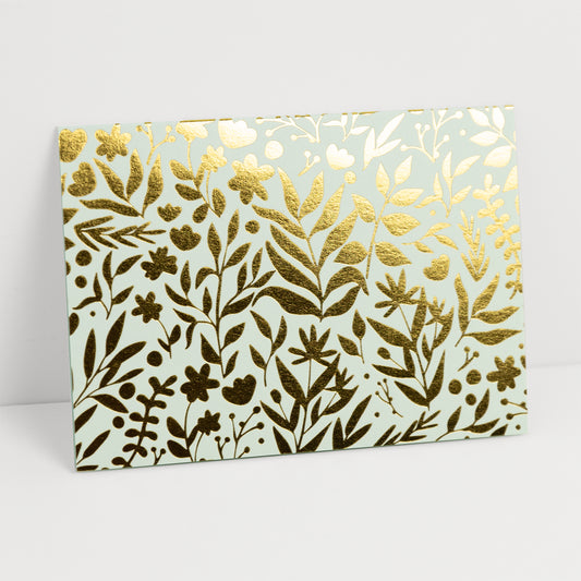 Golden Citrus Field - Blank Card Set