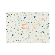 Terrazzo- Thank You Card Set