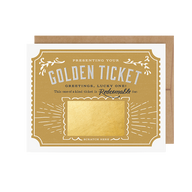 Scratch-Off Card - Golden Ticket