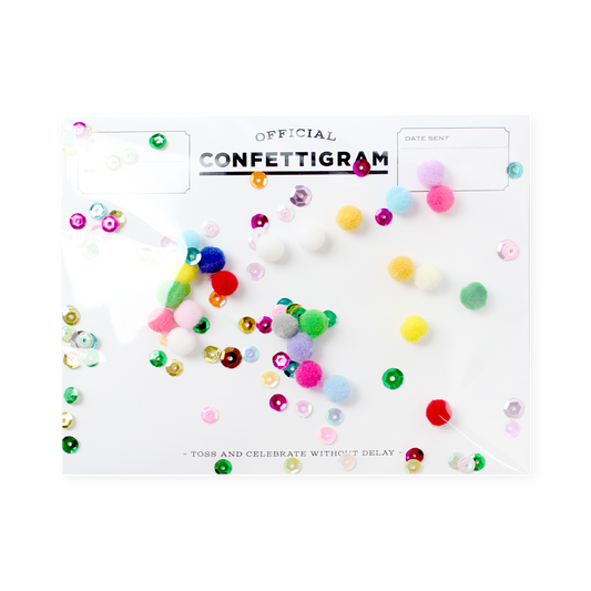 Confettigram™ Card - Pom Pom