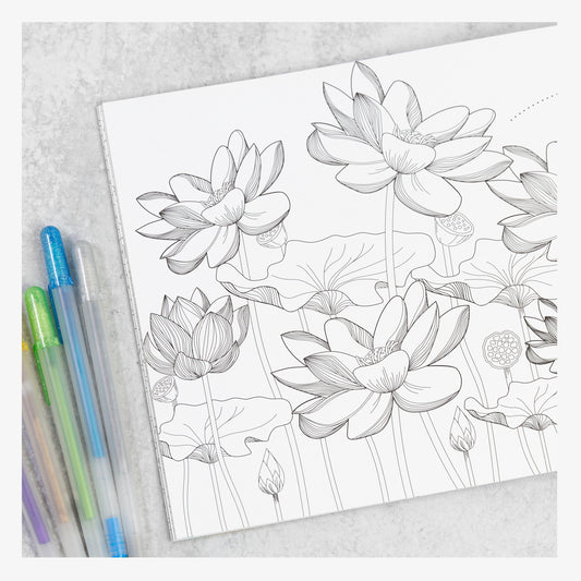 Ink+Volt Inspirational Coloring Book