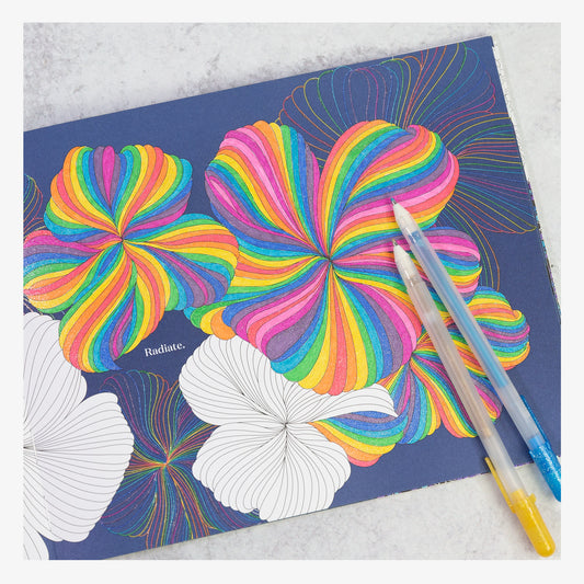 Ink+Volt Inspirational Coloring Book
