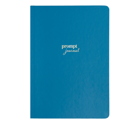 Ink+Volt Prompt Journal ocean blue